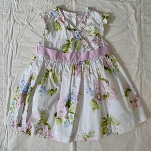 Janie and Jack - Floral Dress 12-18 Months